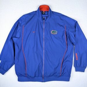 VTG Florida Gators Windbreaker Jacket Mens XL Nike CLIMA-FIT Team Full Zip